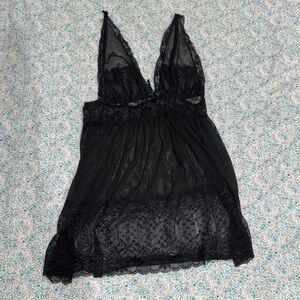 Elegant Black Lace Lingerie